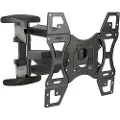 Multibrackets M VESA Flexarm Full Motion Dual - Brakett - for flatpanel - plastikk, stål - svart - skjermstørrelse: 40-70 - veggmonterbar