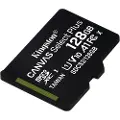 Kingston Canvas Select Plus - Flashminnekort - 128 GB - A1 / Video Class V10 / UHS Class 1 / Class10 - microSDXC UHS-I