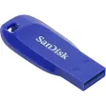 SanDisk Cruzer Blade - USB-flashstasjon - 64 GB - USB 2.0 - elektrisk blå
