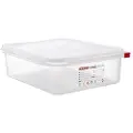 ARAVEN Beholder Araven lufttæt L32.5xB26.5xH10cm 1/2GN 6.5ltr polypropylen låg klar,stk
