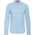 Tommy Hilfiger Slim Stretch Oxford Skjorte Med Lange Ermer