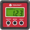 Toolcraft TO-4988565 Digital vinkelmåler 360 °