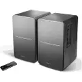 Edifier R1280T, 2.0 kanaler, Koblet med ledninger (ikke trådløs), 21 W, Sort