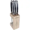 Lou Laguiole Lou LaguioleGrillkniver Tradition i treblokk, 6-pkGråBestikkFra Homeroom