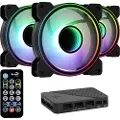 Aerocool Mirage12pro Rgb 12 Mm Internal With Control Hub Vifte 3 Enheter