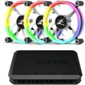 Zalman LF120A3 - Viftesett for systemskap - 120 mm