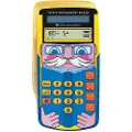Texas Instruments Little Professor Solar, lomme, graf, 8 siffer, 1 linjer, solenergi, flerfarget