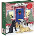 Galison Christmas Cottage Square Boxed 1000 Piece Puzzle