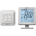 Emos P5623, Hvit, 100 m, LCD, AC / batteri, 230 V, 0 - 40 °C