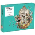 Galison Bouquet of Birds 750 Piece Shaped Puzzle