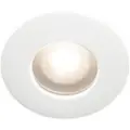 SOLAR PLUS LED-downlight 1208 12V Hvid 3000K, 360lm, 70°, 4,7W, 12V AC/DC, IP44. trykklemmer i kølefladen. Til installationsdåse. PROFESSIONEL