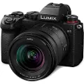 Panasonic Lumix DC-S5K - Digitalkamera - speilløst - 24.2 MP - Full Frame - 4K / 60 fps - 3optisk x-zoom 20-60mm F3.5-5.6 linse - Wi-Fi, Bluetooth - svart
