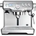 Sage SES920BSS4EEU1 the Dual Boiler - Automatisk kaffemaskin med melkeskummer - 15 bar - børstet rustfritt stål