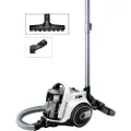 Bosch GS 05 BGS05A222 - Støvsuger - kanister - uten pose - hvit/svart