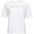 Superdry Swiss Logo Outline Boxy Kortarmet T-skjorte
