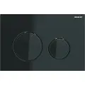 Geberit 115.651.SJ.1, Skylleplate, Sort, Kromfarget, Geberit, 246 mm, 14 mm, 164 mm
