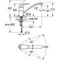 GROHE 33770001, Baderomsvask