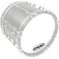 Evans MX1 White Marching Bass Drum Head 22"