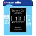 Verbatim Store'n'Go Portable Black - Ekstern Harddisk - 1TB - Svart