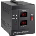 Powerwalker AVR 2000/SIV - Automatisk spenningsregulator - AC 230 V - 1600 watt - 2000 VA - utgangskontakter: 2 - svart