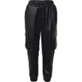 Urban Classics Faux Leather Cargobukser