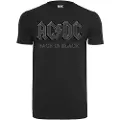 Mc Clothes Acdc Back In Black Kortarmet T-skjorte
