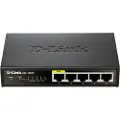 D-Link DES 1005P - switch - 5 porte - ikke administreret
