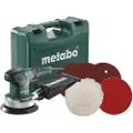 Metabo SXE 3150 Set Eksenterslipere Koffert; med selvheftende slipepapir + selvheftende poleringssvamp + selvheftende lammeullspolerskive