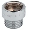Viega haneforlænger 1/2x20mm - 1/2x20 mm forkromet