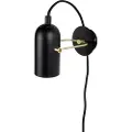 Globen Lighting Globen LightingVegglampe Swan MiniSvartVegglamperFra Homeroom