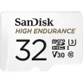 SanDisk High Endurance - Flashminnekort (microSDHC til SD-adapter inkludert) - 32 GB - Video Class V30 / UHS-I U3 / Class10 - microSDHC UHS-I