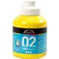 Creativ Company Akrylmaling a-color 02 - matte, gul, 500 ml