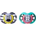Tommee tippee Fun Style, Klassisk stil, Ortodontisk, Silikon