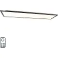 QAZQA Moderne taklampe svart 120 cm inkl. LED dim-to-warm - Liv