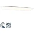 QAZQA Moderne taklampe stål 120 cm inkl. LED 4-trinns dimmbar - Liv