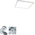QAZQA Taklampe hvit 40 cm inkl. LED 4-trinns dimmbar - Liv