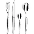 Lou Laguiole Amefa- JET - 24-pc cutlery set in craft box - mirror
