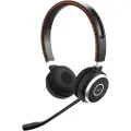 Jabra Evolve 65 UC stereo - Hodesett - on-ear - Bluetooth - trådløs - NFC - USB