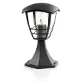 Signify myGarden Creek-sokkel/stilys, 60 W, E27, ingen pære, Utendørs sokkel/stang-belysning, Sort, Aluminium, IP44, Hage, Terrasse, I