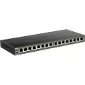 D-Link 16 Porter Bps Uadministrert 10/100/1000m