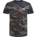 Alpha industries Basic Small Logo Camo Kortarmet T-skjorte