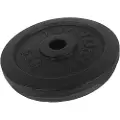 Tunturi 14TUSCL096, Standard, Vektskive av støpejern, 5 kg, Sort, Rund, 20,1 cm
