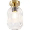QAZQA Art Deco taklampe messing - Banci