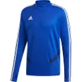 Adidas Tiro 19 Training Top, Bluse, Voksen, Hankjønn, Blå, Hvit, Lange ermer, Polyester