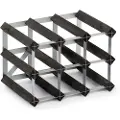 The Swedish Wine Rack Factory The Swedish Wine Rack FactoryVinreol 9 flasker montert The Swedish Wine Rack FactorySvartVinstativFra Homeroom