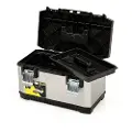 Stanley 1-95-615, Verktøy boks, Metall, Plast, Sort, Gult, 27,6 l, 28 kg, 3,1 kg
