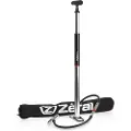 Zéfal PROFIL TRAVEL etasje dobbelt pumpe, sølv/sort