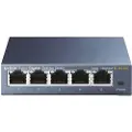 TP-LINK TL-SG105 5-Port Metal Gigabit Switch - Switch - ikke-styrt - 5 x 10/100/1000 - stasjonær