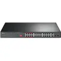 TP-LINK TL-SL1226P 24-Port 10/100Mbps + 2-Port Gigabit Unmanaged PoE+ Switch