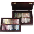 Rembrandt Soft pastel wooden box set Portrait Selection Deluxe | 60 whole pastels